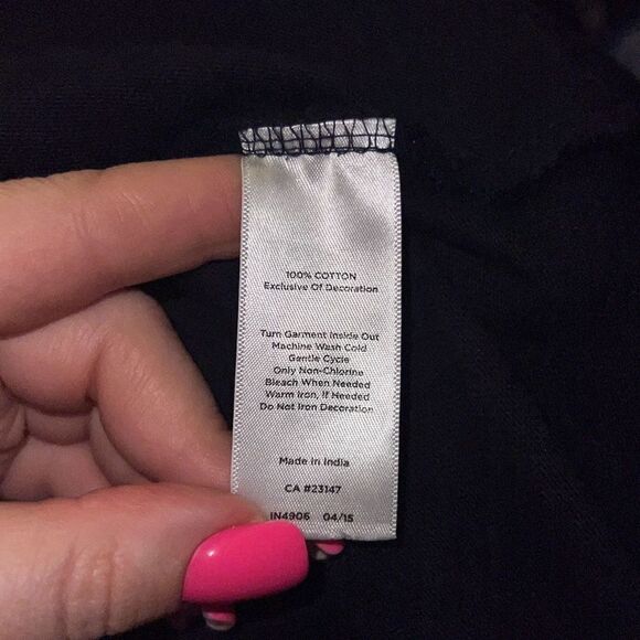 ✨Talbots Cotton Navy & White Embroidered Shift Dress✨ - Picture 7 of 8